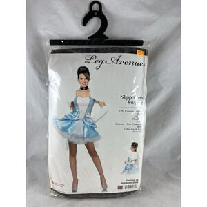 Leg Avenue Slipper-Less Sweetie Cinderella Sexy Adult Halloween Costume Sz Large